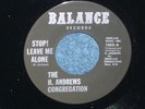 H. Andrews Congregation: Stop Leave Me Alone / Chitlin Circuit