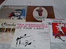 MUSICALS   OLIVER, CAMELOT, MY FAIR LADY, FUNNY GIRL & 1985 LES MISERABLES LP'S