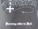 POSSESSED - BURNING ALIVE IN HELL LP SAN FRANSICO 1984 WHITE VINYL