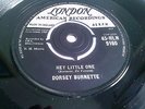 Dorsey Burnette Hey Little One Rare VG++ Audio 1st UK 1C/1C London HLN 9160