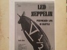 LED ZEPPELIN V ½ Performed Live In Seattle LP 2xLP rare import
