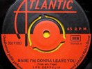 LED ZEPPELIN - Babe I'M Gonna Leave You RARE 1969 GREEK ORIGINAL 7