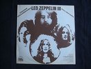 LED ZEPPELIN led zeppelin III Orig. ITALIAN '70 ATLANTIC PROMO ITALY TURQUOISE