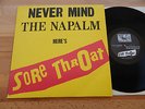 SORE THROAT - Never Mind The Napalm Here's Sore Throat RAR Vinyl NAPALM DEATH