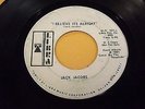 Rare Northern Soul-Jack Jacobs I Believe Its Alright w/Single + Long-Libra 101