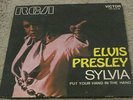 Elvis Presley 101.4018 Sylvia 45 W/ Sleeve Brazil NM 1972
