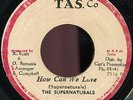 The Supernaturals  Jah Face JA orig Tas. Co 7