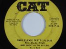 Crossover Soul 45 JAMES KNIGHT & BUTLERS Baby Please Pretty Please CAT HEAR