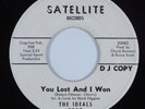 Northern Soul 45 IDEALS You Lost & I Won SATELLITE VG+ HEAR