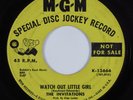 Northern Soul 45 INVITATIONS Watch Out Little Girl MGM HEAR