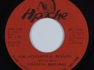 Deep Soul 45 LOLEATTA HOLLOWAY For Sentimental Reasons APACHE HEAR