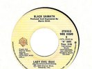 CANADA 1980s ROCK 45 RPM BLACK SABBATH : LADY EVIL (EDIT) + CHILDREN OF THE SEA