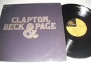 CLAPTON,BECK & PAGE,GERMAN PRESS,ERIC,JEFF,JIMMY,LED ZEPPELIN,RARE VINYL LP