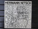 Hermann Nitsch. Klaviersonate / Nachtstück für Harmonium. LP Vinyl