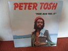 PETER TOSH THE POOR MAN FEEL IT SOUTH AFRICA  VINYL LP EXC BOB MARLEY