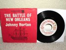 JOHNNY HORTON Battle Of New Orleans 45 Orig Columbia PROMO w/Gatefold Sleeve