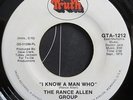 * RANCE ALLEN GROUP I Know A Man RARE MODERN SOUL FUNK 70’s Gospel Truth 45 HEAR