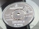 THE BEATLES  PLEASE PLEASE ME   45 ORIGINAL 1964 INDIAN  PRESSING MADE IN INDIA