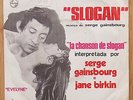 SERGE GAINSBOURG & JANE BIRKIN Slogan OST soundtrack 45 7’’ PORTUGAL SP