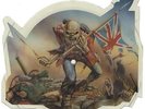 Iron Maiden The Trooper - No V Cut UK shaped picture disc vinyl record