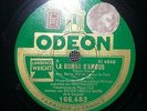 MISTINGUETT - La rumba d'amour - 78 tours Odéon