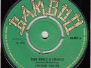 70s Reggae FREEDOM SINGERS give peace a chance 1970 UK Bamboo 7