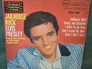 Elvis Presley Jailhouse Rock EP RCX-106 UK Tri Center 1957 EXC+
