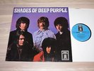 DEEP PURPLE LP - SHADES OF / GERMAN BLUE EMI PRESS / 1968 MUSEUM QUALITY in MINT