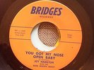 Joy Hamilton You got my nose open baby Bridges RnB Northern Soul
