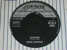 Eddie Cochran - Weekend 1960 London 45rpm 45-HLG 9362 , Excellent Condition
