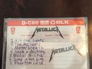 RARE Metallica No Life Til Leather Cassette DEMO TAPE RECORD STORE DAY RSD 2015
