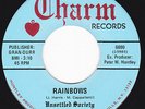 NY State Garage Hard Rock / Psych 45 - UNSETTLED SOCIETY - Rainbows / Gunfighter