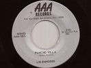 RARE Texas Latin Psych Funk Mod 45 LOS BANDIDOS Pancho Villa AAA Hear mp3