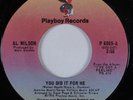 70s Soul 45 AL WILSON You Did If For Me PLAYBOY HEAR VG++