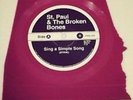 RSD 2015 St Paul & the Broken Bones Sing a Simple Song Red Alabama Shaped Lp