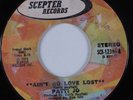 70s Soul Funk 45 PATTI JO Ain't No Love Lost SCEPTER HEAR