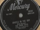 Doo Wop 78 Rpm Record The Crew Cuts Angel In The Sky / Mostly Martha