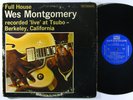 WES MONTGOMERY Full House Live At Tsubo-Berkeley LP on Riverside DG mono