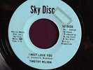 Timothy Wilson - I must love you / Hiding in your heart - Sky Disc 643