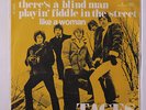 TAGES: There's A Blind Man Playin' Fiddle In The Street / Like A Woman 45 (Denm