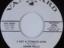R&B Soul 45 JUNIOR WELLS Stomach Ache VANGUARD NM/VG++ HEAR