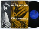 PAUL CHAMBERS QUARTET Bass On Top LP on Blue Note VG++