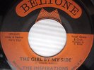 INSPIRATIONS Girl By My Side / Neckin ORIGINAL Doo-Wop on Beltone 45-2037 cc1036