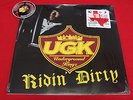 UGK Ridin Dirty Pimp C Texas Rap CLEAR LP SEALED GET ON DOWN  Records 51309