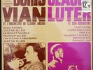 BORIS VIAN CLAUDE LUTER 33T LP Original BIEM JAZZ PATHE 2C046 10790 quasi NEUF