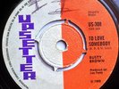 BUSTY BROWN - To Love Somebody / UPSETTERS - Farmer In The Den - UPSETTER '69