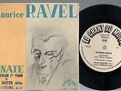 JEANNE GAUTIER YVONNE LEFEBURE ravel sonate FRENCH CHANT DU MONDE LDY 8115 EP