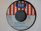 Al Perkins Betty Bibbs Homework / Love Me Like I Love You USA 812 VG+ Soul R&B