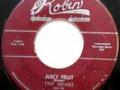 TINY GRIMES 45 Juicy Fruit / Second Floor Rear BLUES 1953 R&B Red Robin w1857