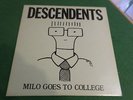 Descendents LP Milo goes to collecge New Alliance 1st press & insert PUNK KBD Oi